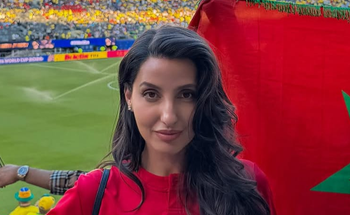 Nora Fatehi cheers for Morocco as she attends her ‘1st game’ of FIFA World Cup