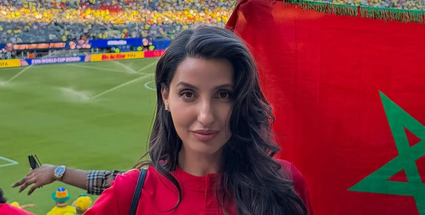 Nora Fatehi cheers for Morocco as she attends her ‘1st game’ of FIFA World Cup