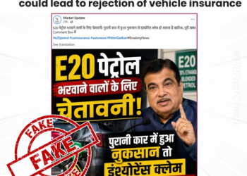Vehicle insurance remains valid with E20 fuel use: Govt