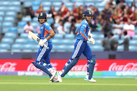 Women’s T20 WC: Smriti, Shafali, Charani help India thrash Netherlands by 95 runs