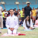 International Day of Yoga: Akshay Kumar performs yoga asanas alongside Union Minister Mansukh Mandaviya