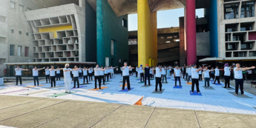 Punjab and Haryana High Court judges, advocates perform yoga