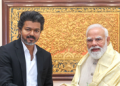 PM Modi extends birthday greetings to Tamil Nadu CM Vijay; wishes him long, healthy life