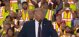 Trump touts Iran deal, jobs during Pennsylvania visit