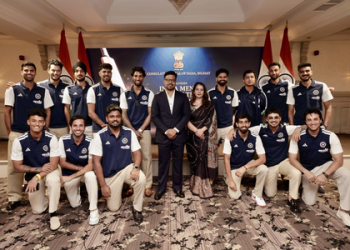 Belfast City Hall lights up in Tricolour as CGI hosts special reception for Team India