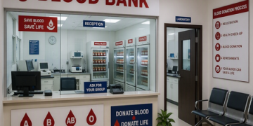 blood bank theft case