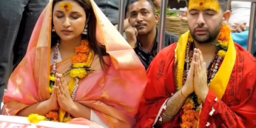 Parineeti Chopra shares divine experience from Mahakal temple visit with Raghav Chadha