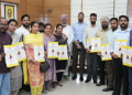 Finance Minister Harpal Singh Cheema hands appointment letters to 14 newly recruited employees in Excise & Taxation Department