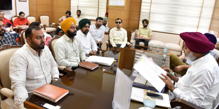 After meeting 4 employee unions, Minister Harpal Singh Cheema directs officials for immediate action on all legitimate demands