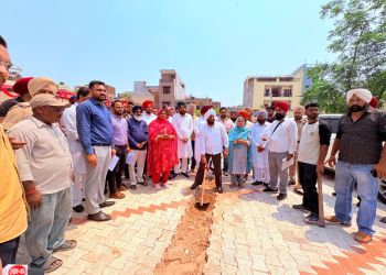 MLA Kulwant Singh kickstarts Rs 48.50 Lakh Suhana Canal Water Rising Main Project work