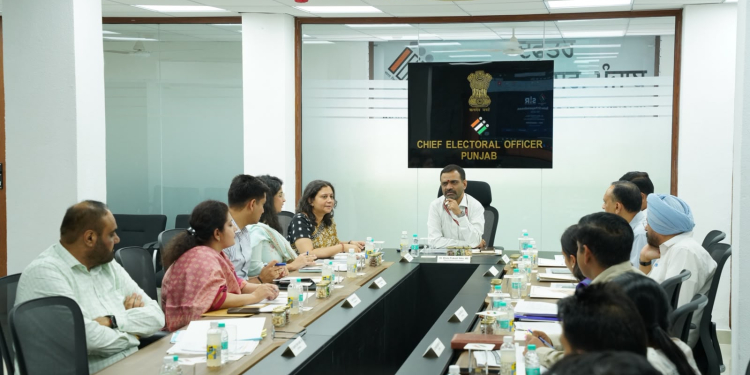 House-to-House Enumeration for Special Intensive Revision (SIR) 2026 to Begin from 25 June in Punjab