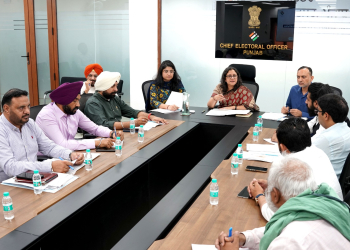 House to House Enumeration under Special Intensive Revision(SIR) in Punjab to start on 25th June, 2026