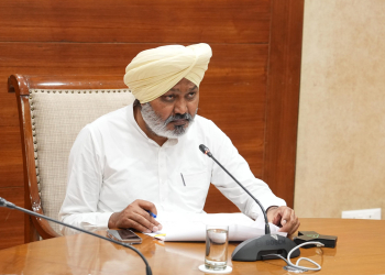 PUNJAB LAUNCHES MASSIVE CRACKDOWN ON IRON & STEEL TAX EVASION; 200 VEHICLES DETAINED, RS 7 CRORE GOODS SEIZED: HARPAL SINGH CHEEMA