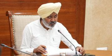 PUNJAB LAUNCHES MASSIVE CRACKDOWN ON IRON & STEEL TAX EVASION; 200 VEHICLES DETAINED, RS 7 CRORE GOODS SEIZED: HARPAL SINGH CHEEMA