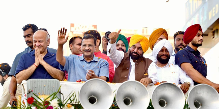 CM Bhagwant Singh Mann Has Pulled Punjab Out of Dark Phase With Great Effort; Now We Must Not Allow Good Work to Stop: Arvind Kejriwal