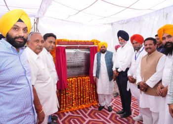 CM Bhagwant Singh Mann Lays Foundation Stone of Sports Stadium in Samana, Says Sports Are Most Effective Weapon Against Drugs