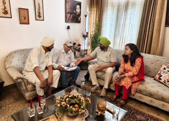 Punjabi Folk Singer Hardeep Gill Fills Enumeration Form under Special Intensive Revision-2026
