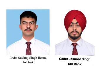 MRSAFPI CADETS CLINCH AIR 2 & 6 IN AFCAT; BOTH ALSO CLEAR CDS