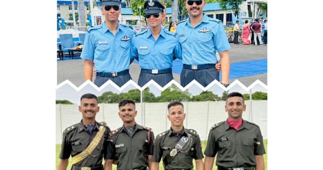 SEVEN MRSAFPI CADETS COMMISSIONED AS OFFICERS IN ARMY, AIR FORCE