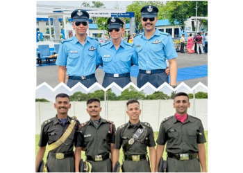 SEVEN MRSAFPI CADETS COMMISSIONED AS OFFICERS IN ARMY, AIR FORCE