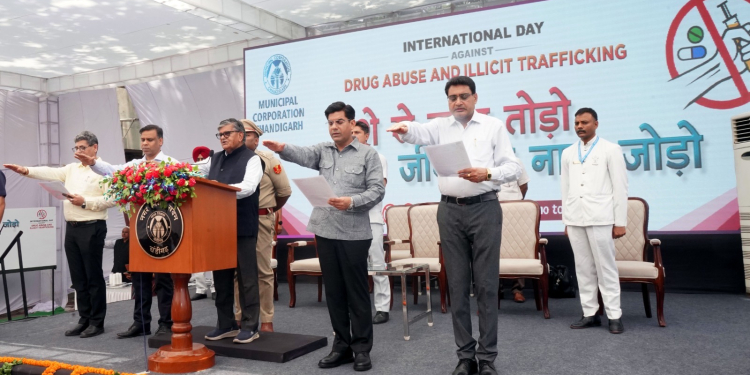 Governor leads Chandigarh’s Anti-Drug movement, calls for Ward-Level people’s campaign