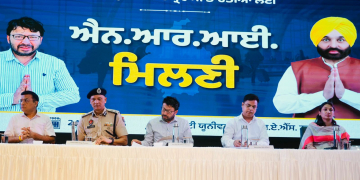 ISSUES OF NON-RESIDENT PUNJABIS WILL BE RESOLVED IN A TRANSPARENT, FAIR AND TIME-BOUND MANNER: DR. RAVJOT SINGH