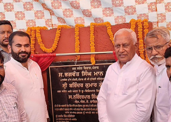 Barinder Kumar Goyal Gifts Fazilka Seven Irrigation And Infrastructure Projects worth Rs.46-Cr