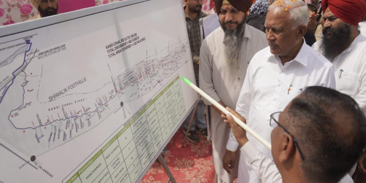 Mann Govt to ensure 100% canal water at tail-end soon: Barinder Kumar Goyal