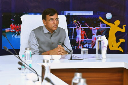 Sports Min Mandaviya