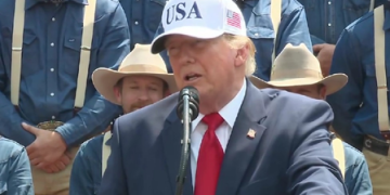To put America first: Trump’s ‘US at 250’ message