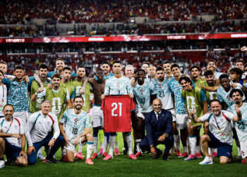 Ronaldo puts on No. 21 shirt to honour Diogo Jota after Portugal’s win