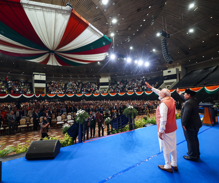 1.4 billion aspirations in motion: PM Modi hails India’s rise