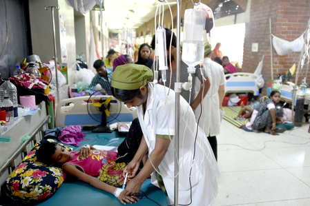 Measles outbreak