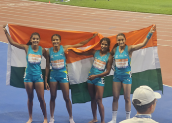 Asian U23 Athletics C’ships: Anand Singh wins javelin title, women’s 4x400m relay add second gold to tally