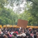 Tension erupts at Delhi’s Jantar Mantar during protest march; police deploy barricades
