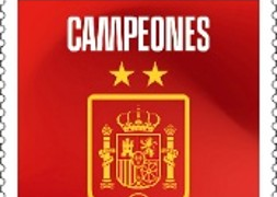 Spain’s postal service honours world champions with special commemorative stamp