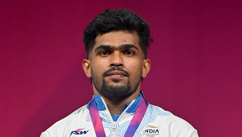 silver medalist weightlifter Raja Muthupandi