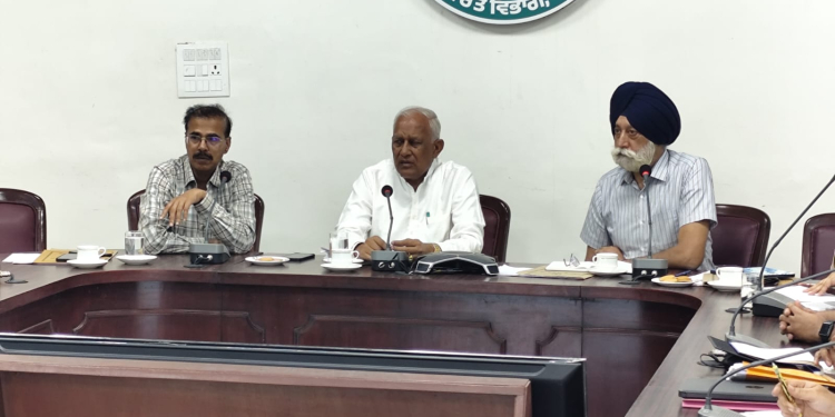 PUNJAB READY FOR SAFE AND SMOOTH MONSOON SEASON: BARINDER KUMAR GOYAL