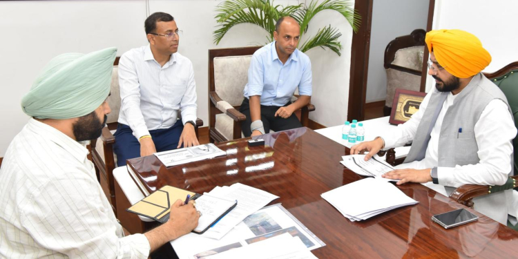 Barinder Kumar Goyal on two-day tour of Doaba region to review flood protection works along Rivers