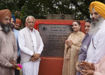 BARINDER KUMAR GOYAL DEDICATES IRRIGATION PROJECTS WORTH RS.105.49-CR