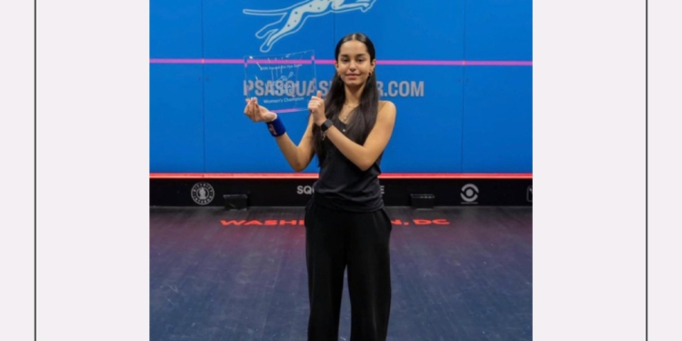 Dr Mandaviya hails Anahat Singh on winning historic World Junior squash title
