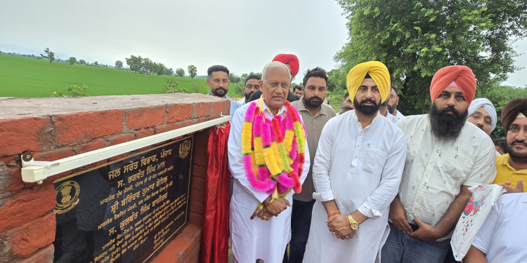 ਸ਼ੁਤਰਾਣਾ ਹਲਕੇ ਦੇ 56 ਪਿੰਡਾਂ ਦੀ 68,500 ਏਕੜ ਜ਼ਮੀਨ ਨੂੰ ਮਿਲਿਆ ਸਿੰਚਾਈ ਲਈ ਨਹਿਰੀ ਪਾਣੀ: ਬਰਿੰਦਰ ਕੁਮਾਰ ਗੋਇਲ