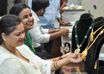 Gold, silver surge over 1 pc amid firm global cues