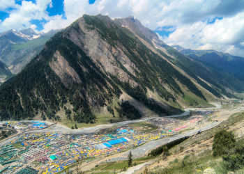 Amarnath Yatra suspended indefinitely as tracks damaged in adverse weather conditions