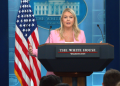Trump’s press secretary Karoline Leavitt to exit White House
