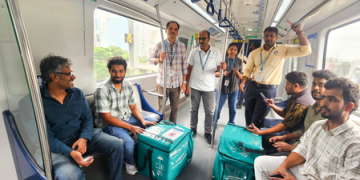 Hyderabad Metro facilitates transportation of heart, lungs