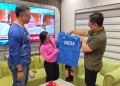 Mirabai Chanu gifts signed jersey to Union Minister Kiren Rijiju after CWG glory