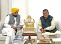 Punjab CM calls on Guv, seeks 10 days’ parole for Hawara on humanitarian grounds to meet ailing mother