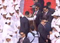 PM Modi breaks protocol