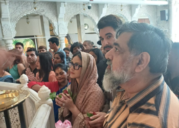 Sunny Leone ISKCON temple